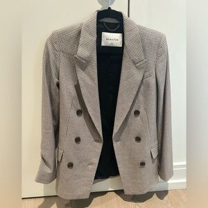Aritzia Babaton Destiny Houndstooth Blazer